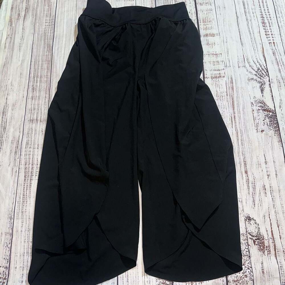 Halara Breezeful High Waisted Palazzo Flowy Wide Leg Pants Black